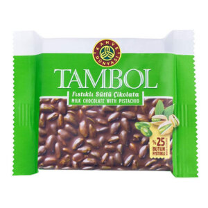 TAMBOL SÜTLÜ FISTIKLI ÇİKOLATA 77GR*10AD*4DP
