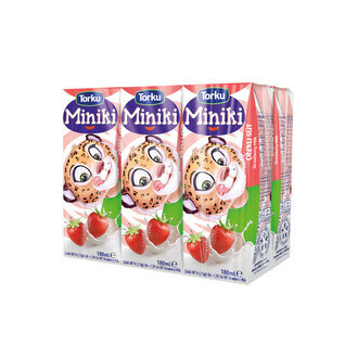 TORKU ÇİLEKLİ SÜT 6'LI MP 180 ML MİNİKİ - 1