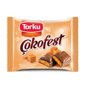 TORKU ÇOKOFEST KARAMELLI SÜTLÜ ÇIK.6X6X55 G