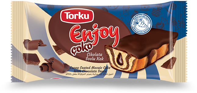 TORKU ENJOY ÇOKO ÇİKOLATALI SOSLU KEK 24X55G - 1