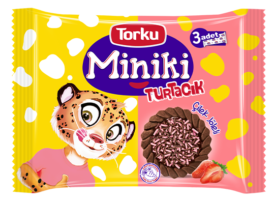 TORKU MİNİKİ TURTACIK ÇİLEKLİ MP (3X94G) - 1