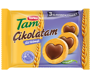 TORKU TAM ÇİKOLATAM BİSKÜVİ 8X(3X83 G)