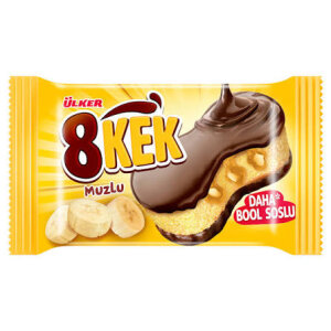 ÜLKER 8 KEK MUZLU 55GRX24