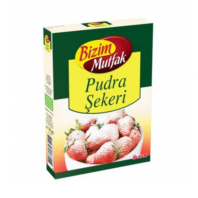 ÜLKER BİZİM PUDRA ŞEKERİ 250GX1X12 - 1