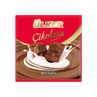 ÜLKER ÇİK. SÜTLÜ KARE 60GRX6X6 - 1