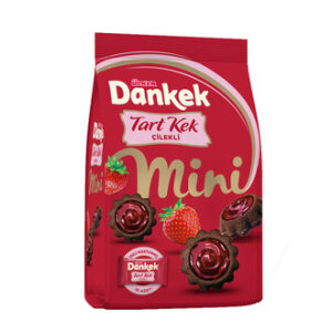 ÜLKER DANKEK TART MİNİ  ÇİLEKLİ 150GX10