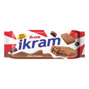 ÜLKER İKRAM KREMALI BİSK.ÇİKOLATALI 84GRX24