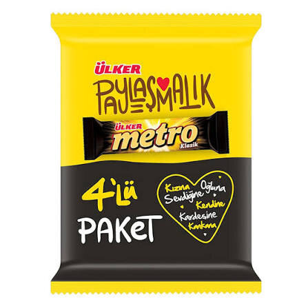 ÜLKER METRO KAPL.BAR 4X36GX24 - 1