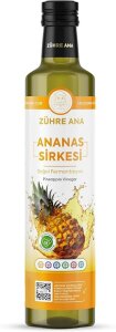 ZÜHRE ANA ANANAS SİRKESİ 500 ML CAM*12